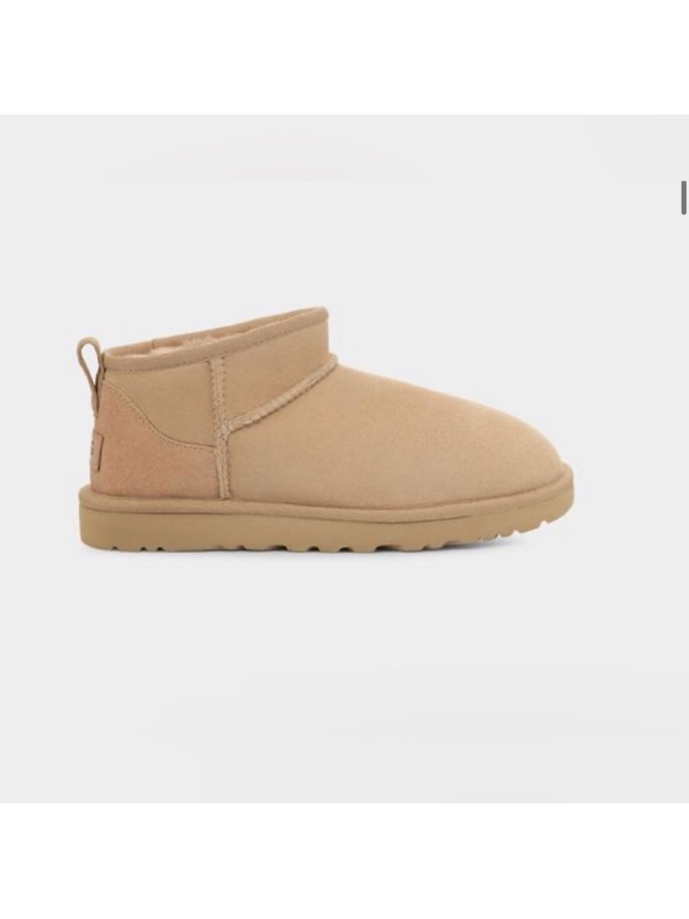 ugg classic ultra mini in driftwood